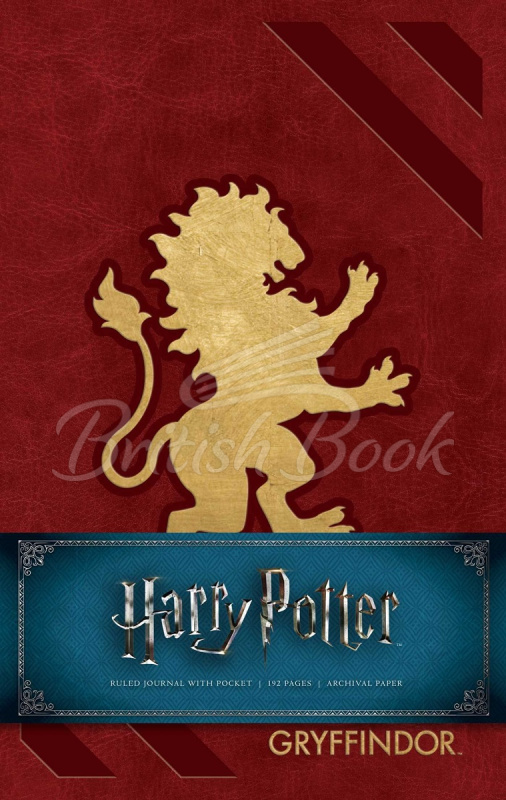 Блокнот Harry Potter: Gryffindor Ruled Journal зображення