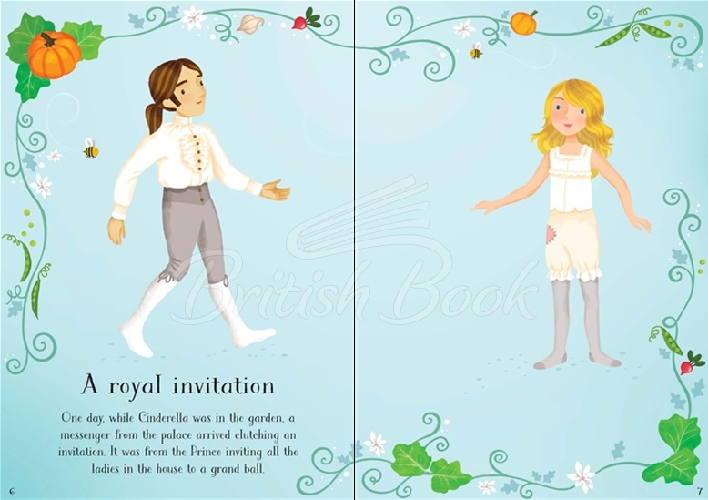 Книга Little Sticker Dolly Dressing: Cinderella зображення 3