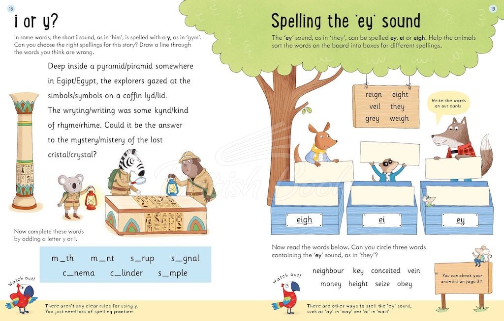 Книга Usborne Workbooks: Spelling (Age 7 to 8) зображення 3