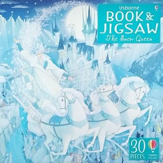 Пазл Usborne Book and Jigsaw: The Snow Queen зображення