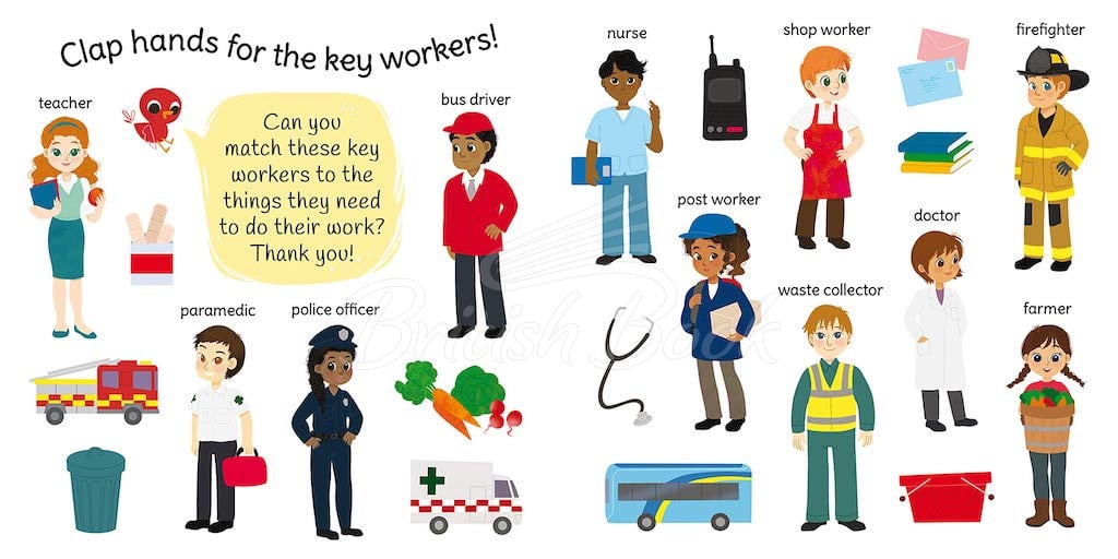 Книга Clap Hands: Key Workers зображення 3