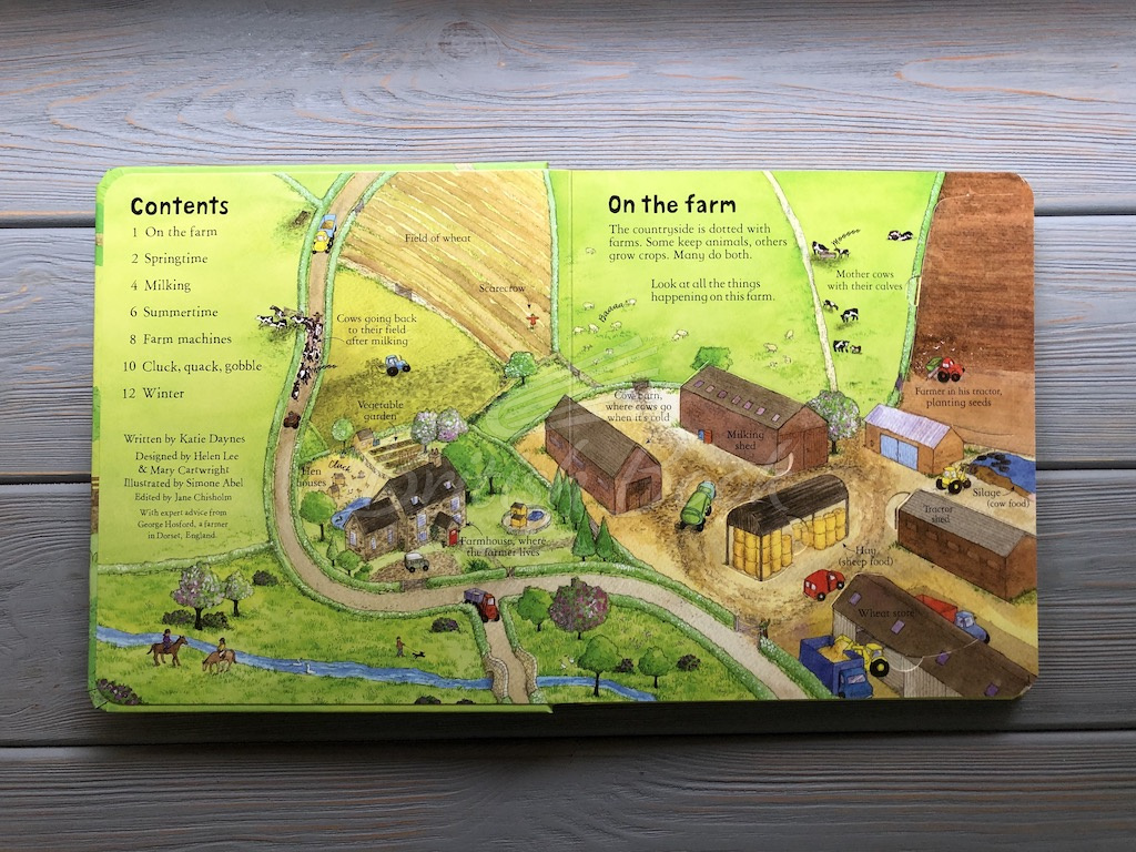 Книга Look inside a Farm зображення 2