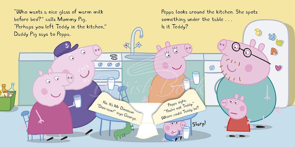 Книга Peppa Pig: Find Teddy Before Bedtime (A Lift-the-Flap Book) зображення 2