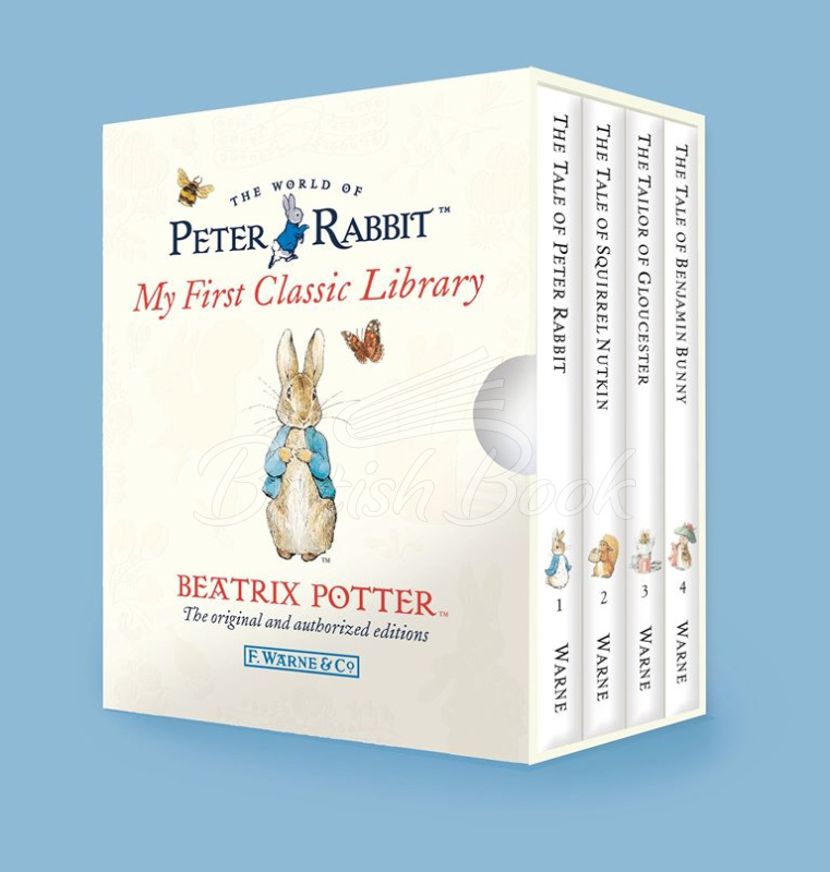 Набір книжок Peter Rabbit: My First Classic Library зображення 1