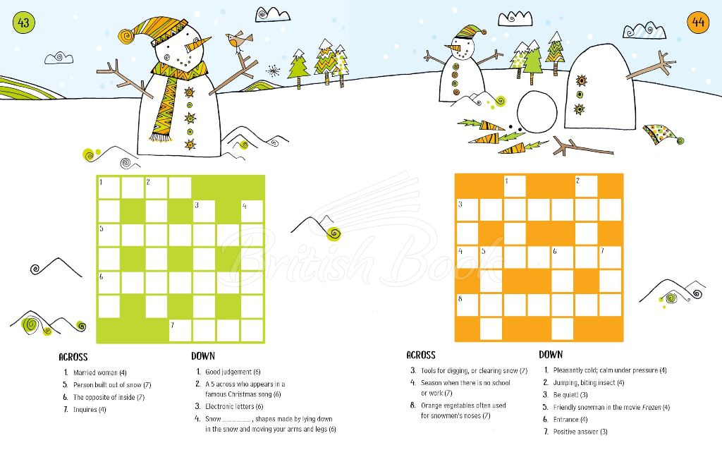 Книга 100 Children's Crosswords: Christmas зображення 3