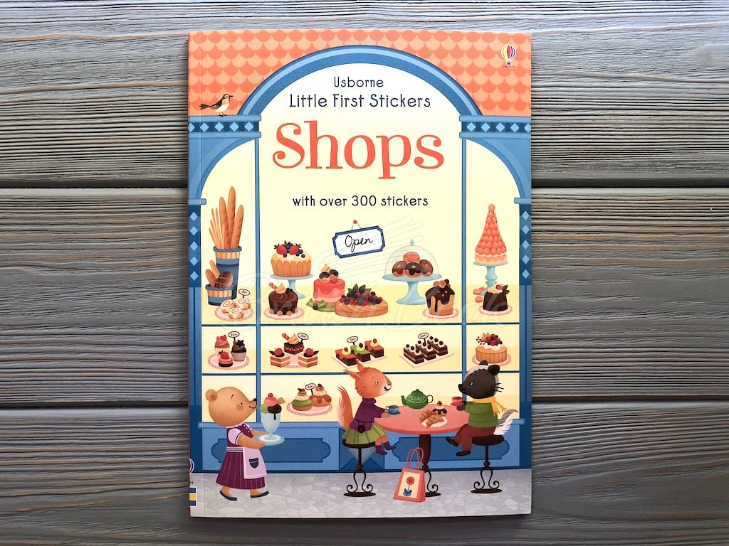 Книга Little First Stickers: Shops зображення 1
