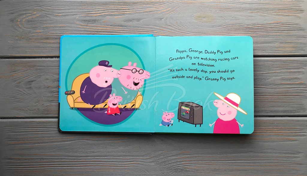 Книга Peppa Pig: George's Racing Car зображення 6