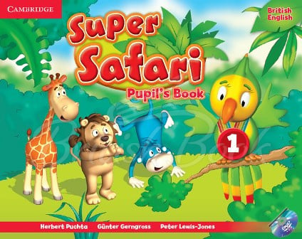 Підручник Super Safari 1 Pupil's Book with DVD-ROM зображення