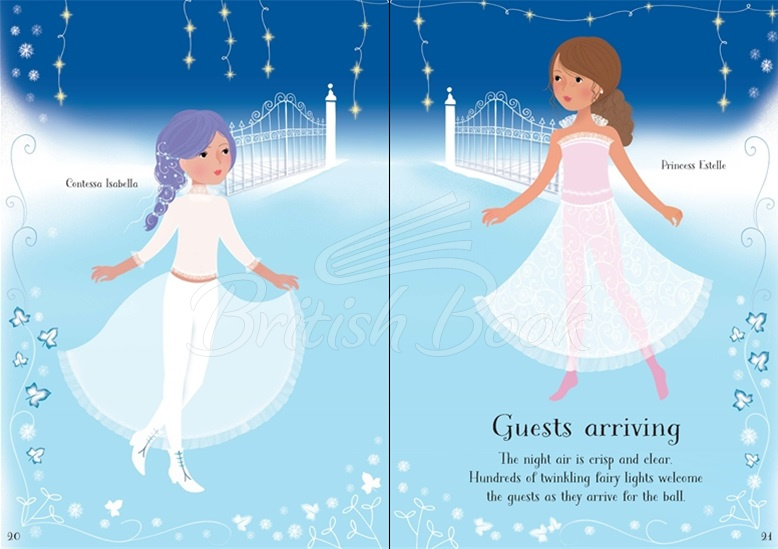 Книга Little Sticker Dolly Dressing: Snow Princess зображення 2