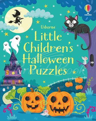 Книга Little Children's Halloween Puzzles зображення