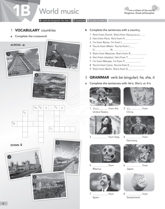 Робочий зошит English File Fourth Edition Beginner Workbook with key зображення 3