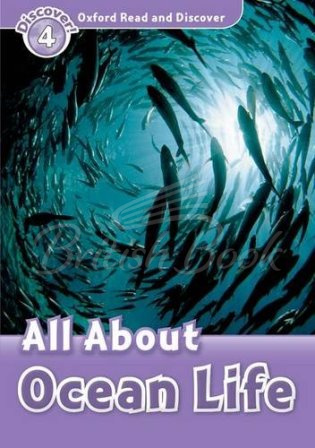 Книга Oxford Read and Discover Level 4 All About Ocean Life зображення