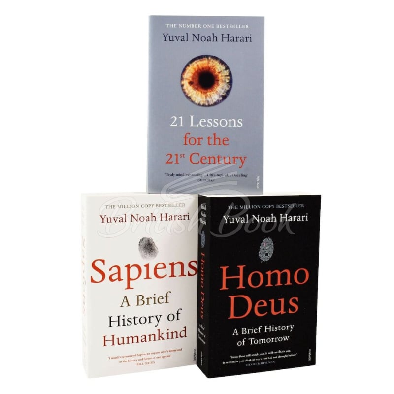 Набір книжок Yuval Noah Harari Box Set зображення 1