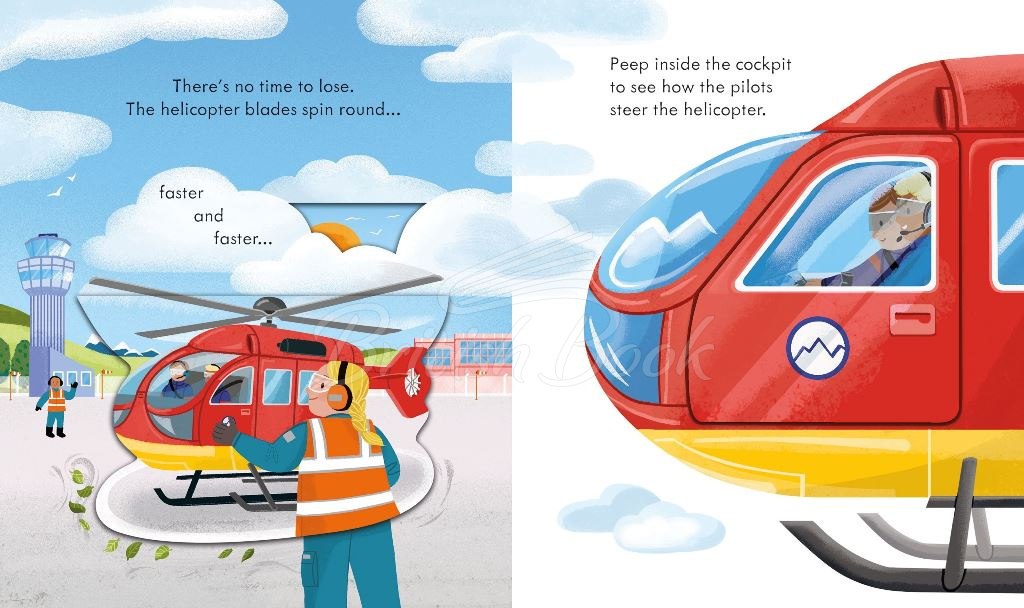 Книга Peep inside How a Helicopter Works зображення 1