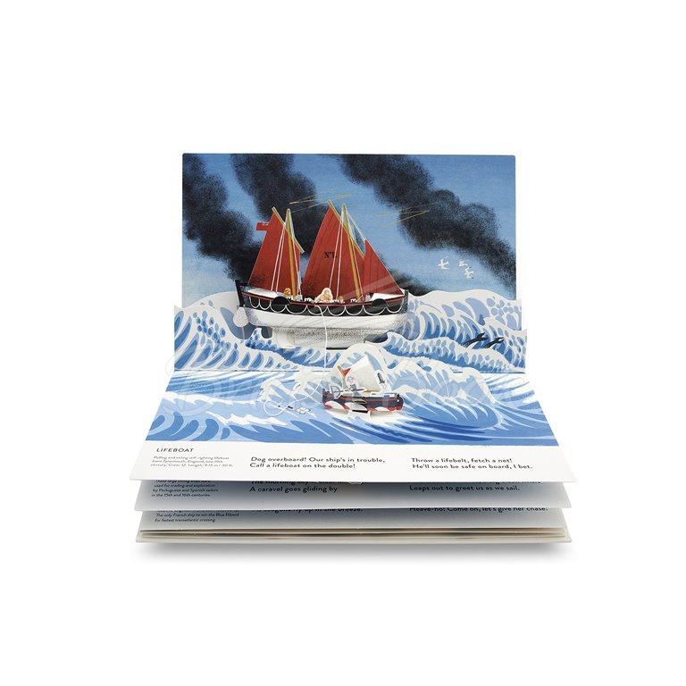 Книга A Sea Voyage: A Pop-up Story about All Sorts of Boats зображення 3