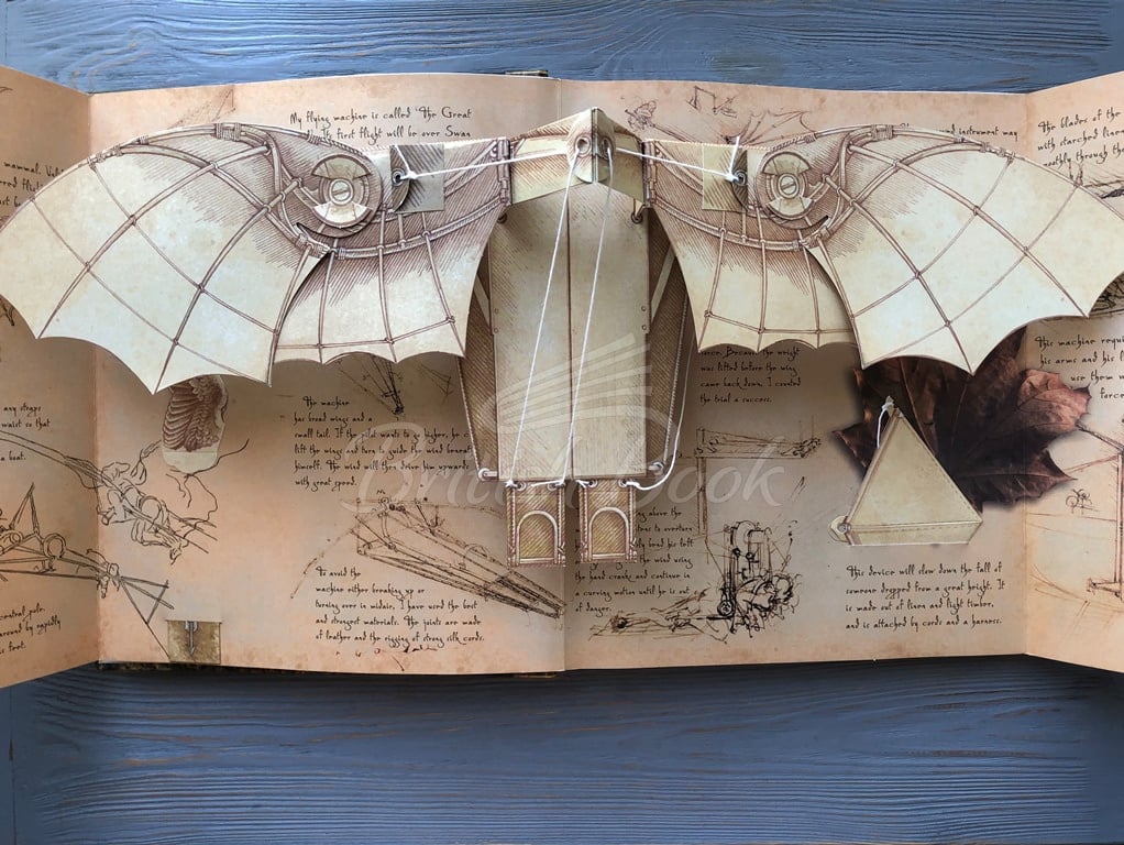 Книга Inventions: Pop-up Models from the Drawings of Leonardo da Vinci зображення 4