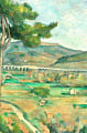 Mont Sainte-Victoire by Paul Cezanne, Mini Notebook