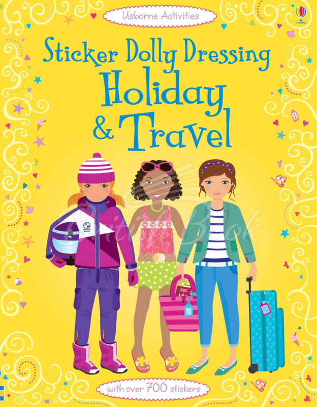 Книга Sticker Dolly Dressing: Holiday and Travel зображення
