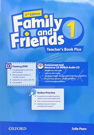 Книга для вчителя Family and Friends 2nd Edition 1 Teacher's Book Plus with Assessment and Resource CD-ROM and Audio CD зображення