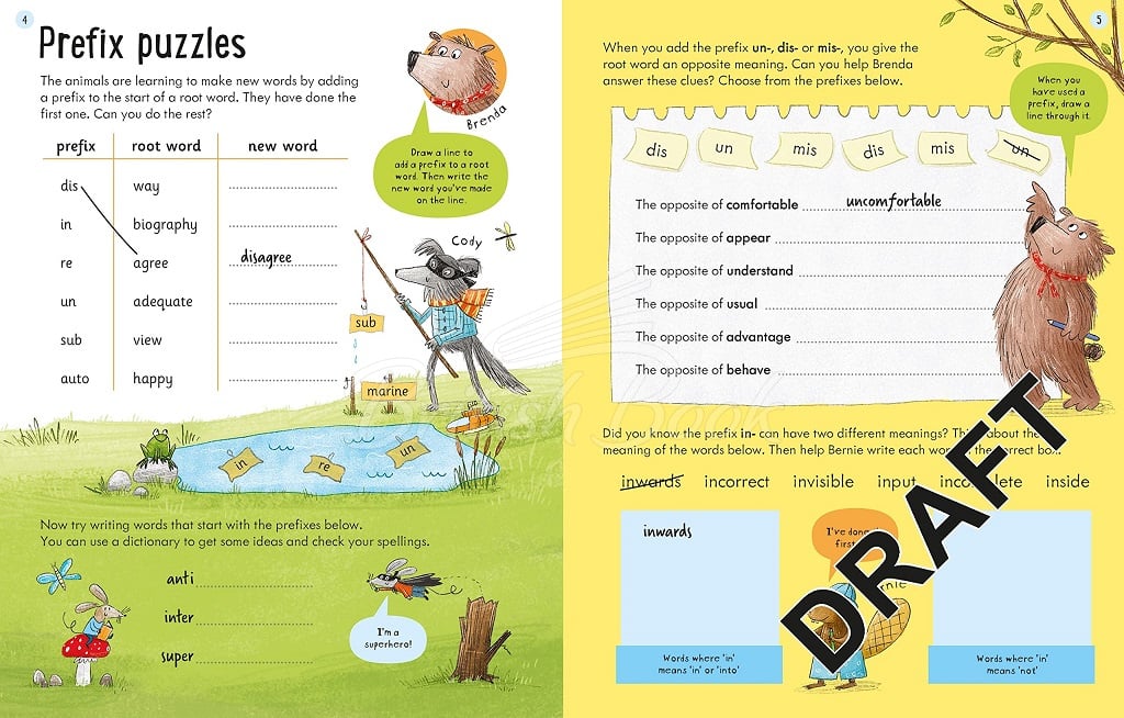 Книга Usborne Workbooks: Spelling (Age 8 to 9) зображення 1