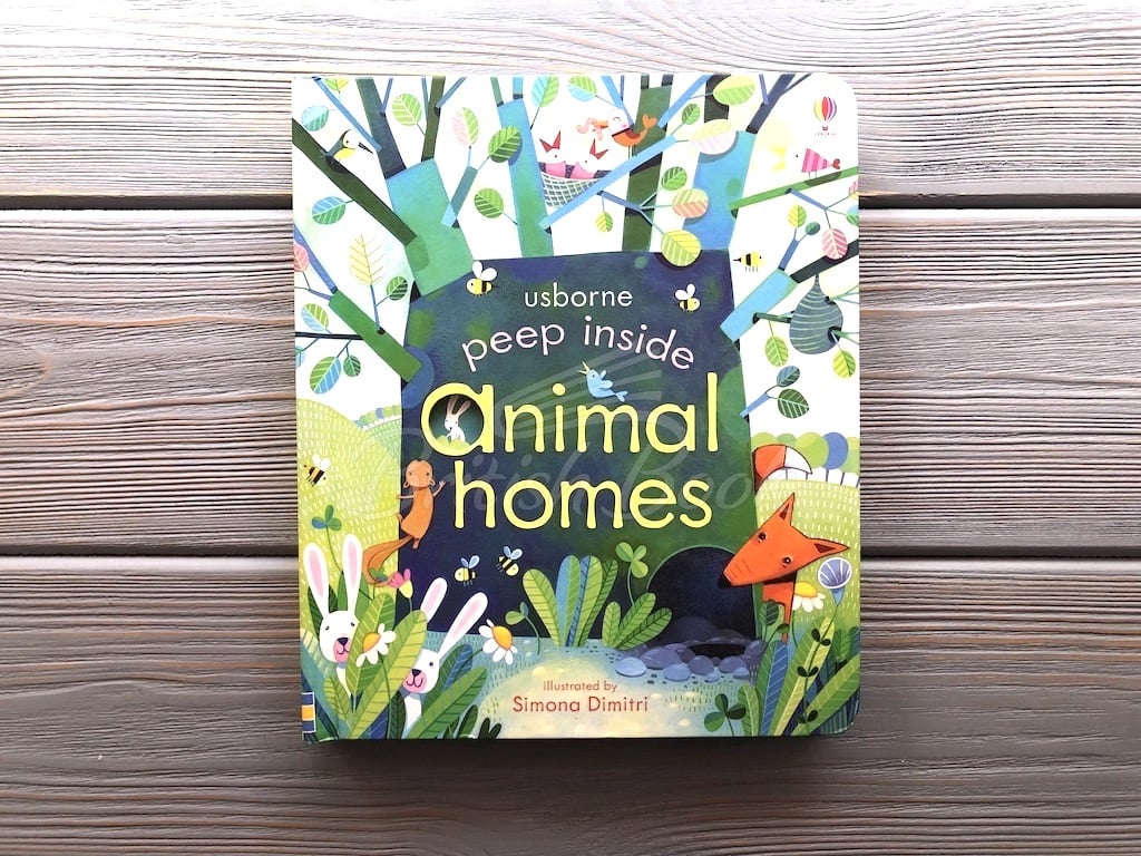 Книга Peep inside Animal Homes зображення 1