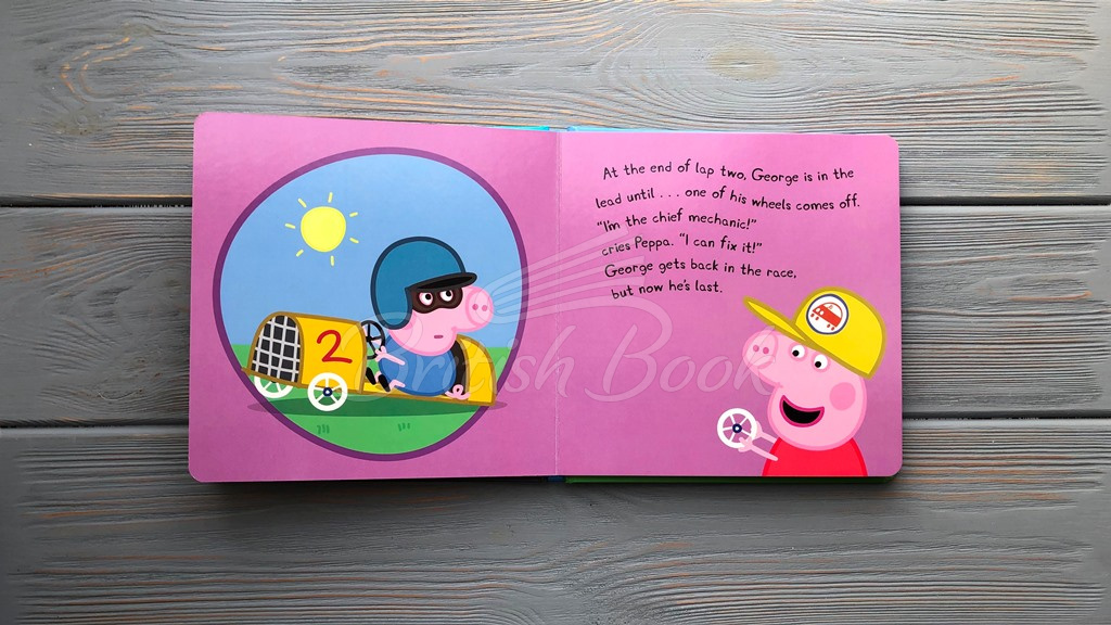 Книга Peppa Pig: George's Racing Car зображення 2