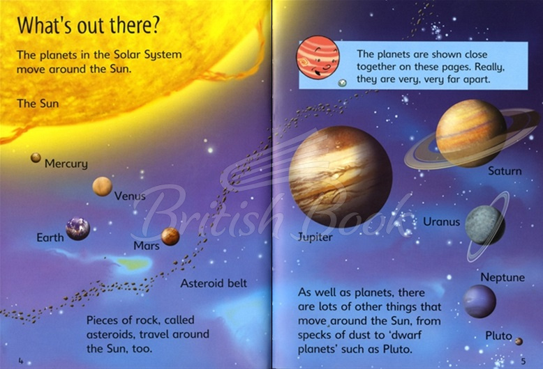 Книга Usborne Beginners Solar System зображення 1