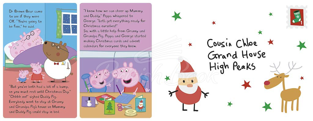 Книга Peppa Pig: Peppa's Christmas Post зображення 2