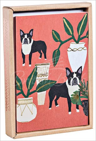 Набір Dogs and Plants Luxe Foil Notecard Box зображення