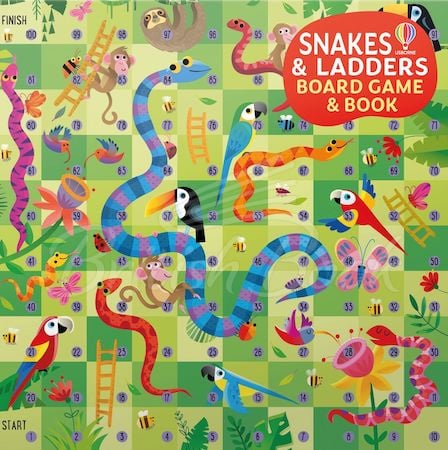 Настільна гра Snakes and Ladders Board Game зображення
