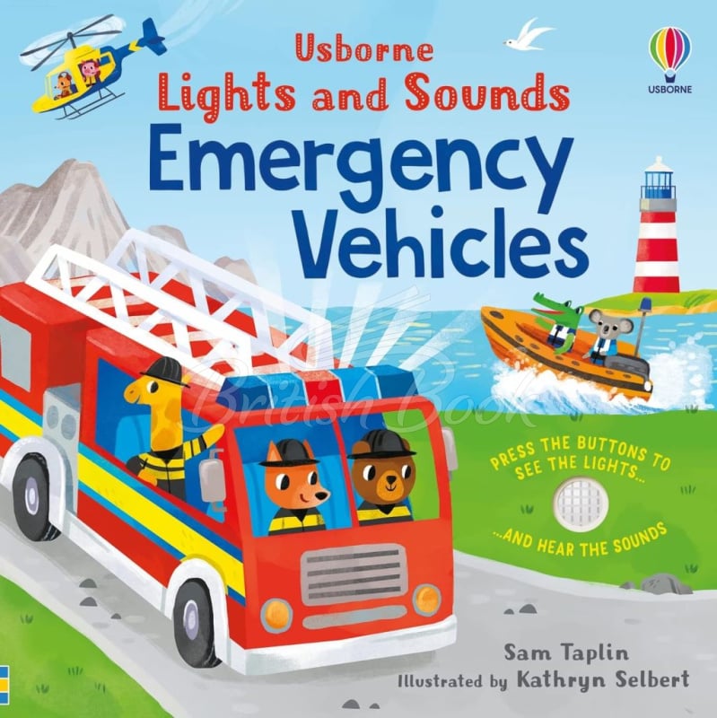 Книга Lights and Sounds: Emergency Vehicles зображення