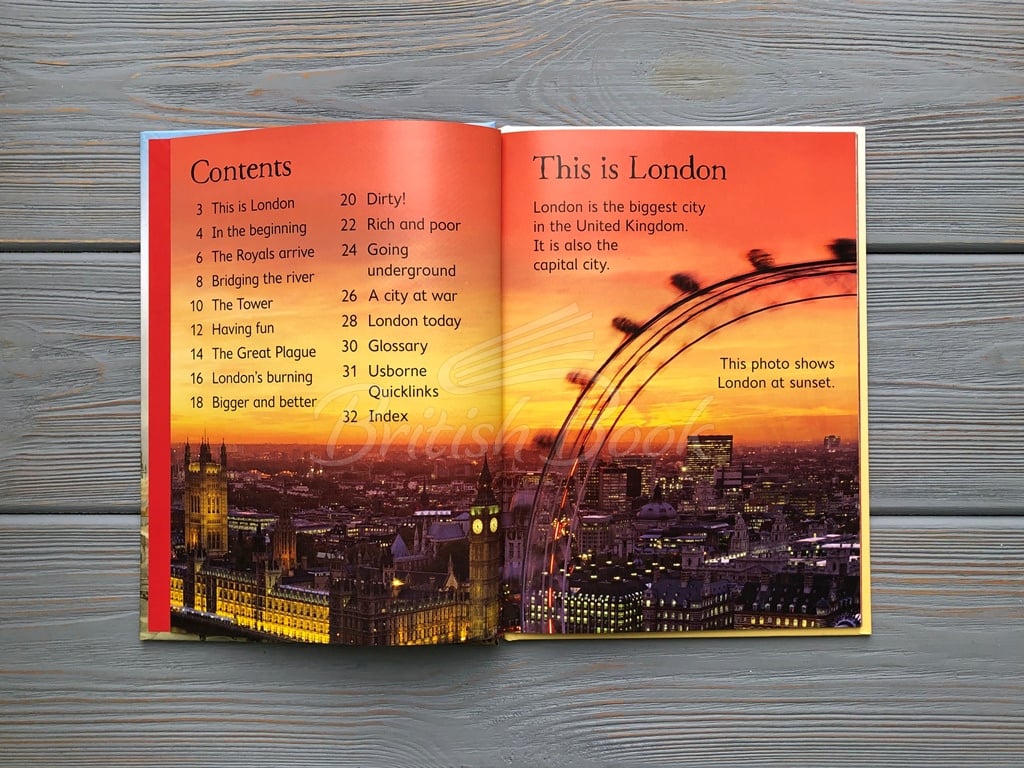 Книга Usborne Beginners London зображення 2
