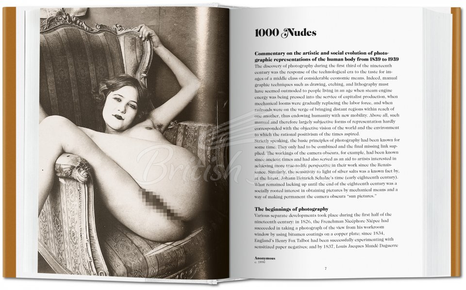 Книга 1000 Nudes. A History of Erotic Photography from 1839-1939 зображення 1