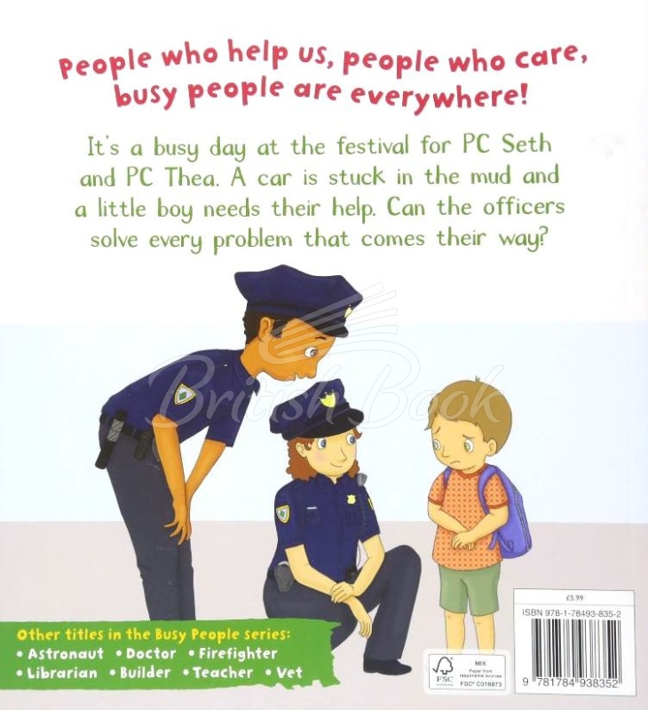 Книга Busy People: Police Officer зображення 6