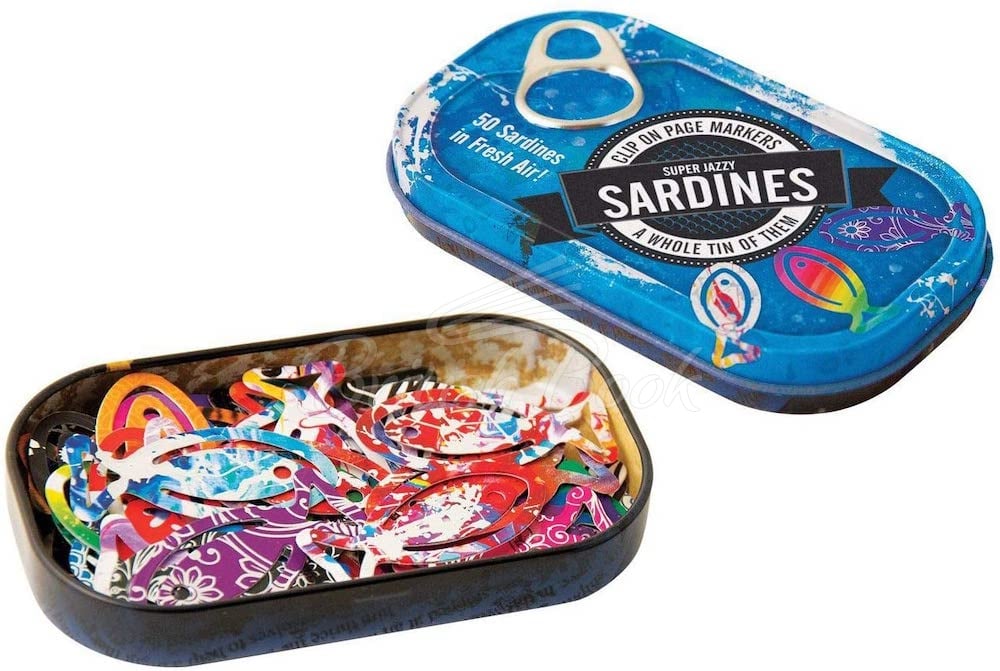 Закладка Tin of Sardines Page Markers зображення 1