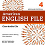 American English File Second Edition 4 Class Audio CDs