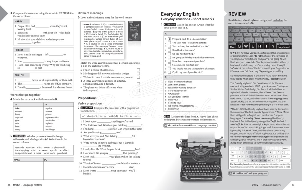 Робочий зошит New Headway 5th Edition Intermediate Workbook with key зображення 2