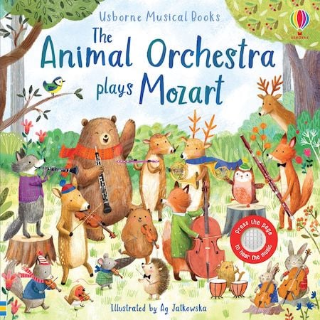 Книга The Animal Orchestra Plays Mozart зображення
