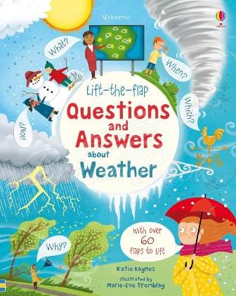 Книга Lift-the-Flap Questions and Answers about Weather зображення