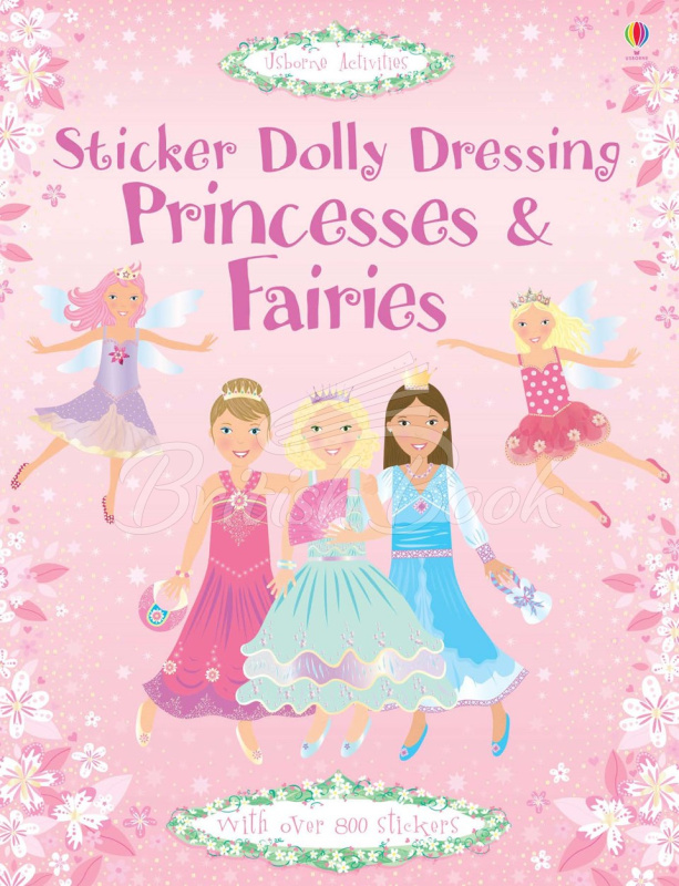Книга Sticker Dolly Dressing: Princesses and Fairies зображення