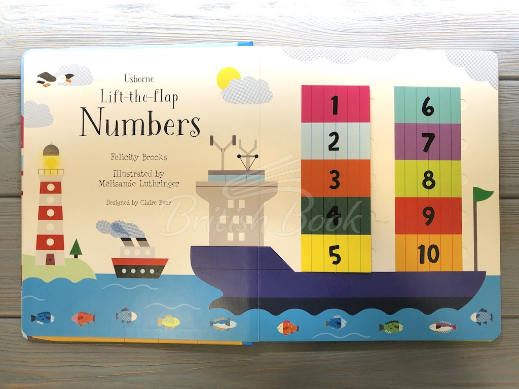 Книга Lift-the-Flap Numbers зображення 3
