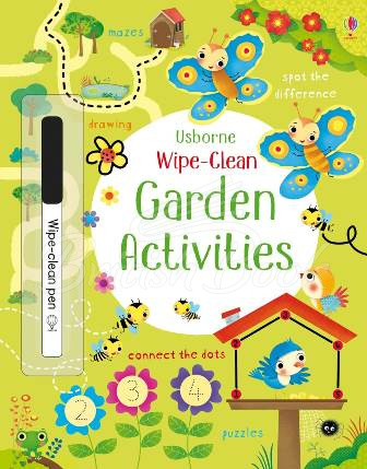 Книга Wipe-Clean Garden Activities зображення