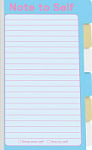 Note to Self Tabbed Sticky Notes