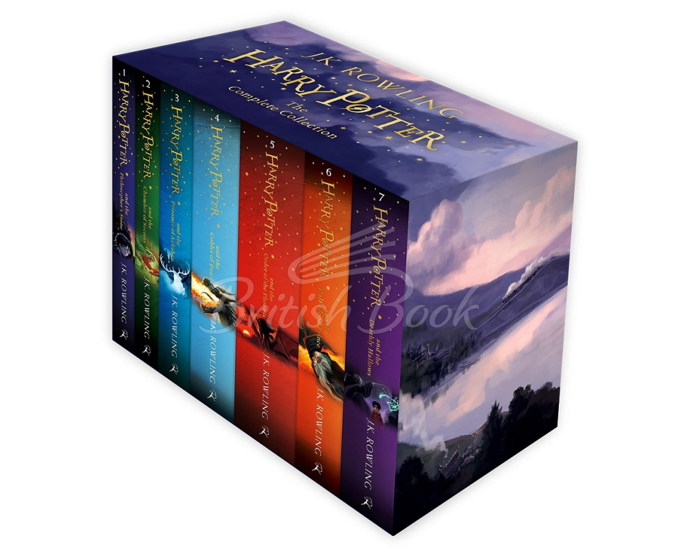 Набор книг Harry Potter: The Complete Collection Children's Paperback Box Set изображение