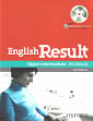 English Result Upper-Intermediate Workbook with answer key booklet and MultiROM