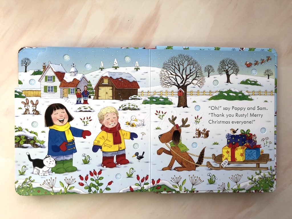 Книга Usborne Farmyard Tales: Poppy and Sam's Christmas зображення 5