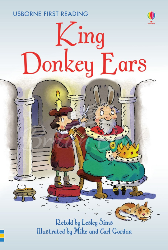 Книга Usborne First Reading Level 2 King Donkey Ears зображення