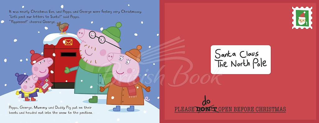 Книга Peppa Pig: Peppa's Christmas Post зображення 1