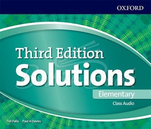 Аудіодиск Solutions Third Edition Elementary Class Audio зображення