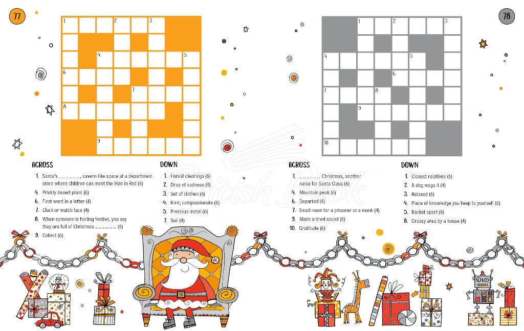 Книга 100 Children's Crosswords: Christmas зображення 1
